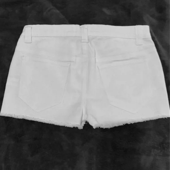 VENUS Cutoff White Jean Shorts, Size 4 - Picture 8 of 11